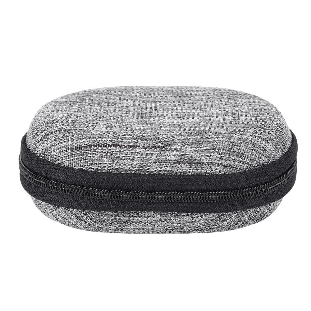 Small Earphone Storage Bags Shockproof Mini Tech Gadgets Portable Case with Mesh Pocket Charger U Disk Zipper Pouch Anti-scratch