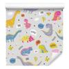 Wallpaper Colorful Dinosaurs Flowers Nature for Living Room and Bedroom 50x1000