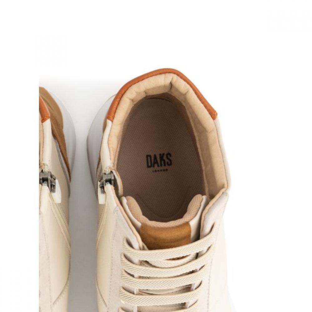 Daks Women High Top Non Slip Sneakers Dlb507ga35  Ivory 