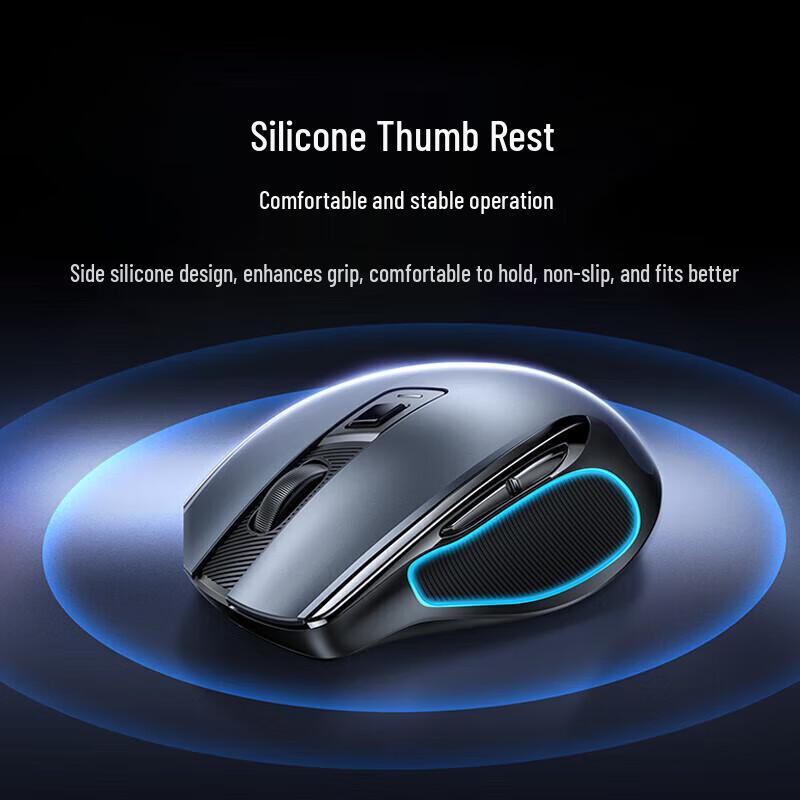 UGREEN MU006 Dual Mode Silent Ergonomic Wireless Mouse