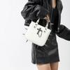 Personalization Popular Dark Girl Punk Style Nail Rivet Cross Small Square Bag Trendy Chain Women's Crossbody Bag