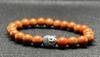 Elegant Goldstone Beads and Buddha Charm Bracelet, Bracelet Featuring Peaceful Buddha Accent, Calm & Strength, Perfect Gift for both men and women