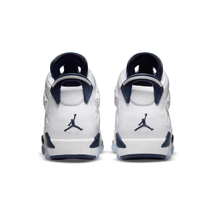New Jordan Kids Air Jordan 6 Retro 'Midnight Navy 2022' Sneakers 384665-141