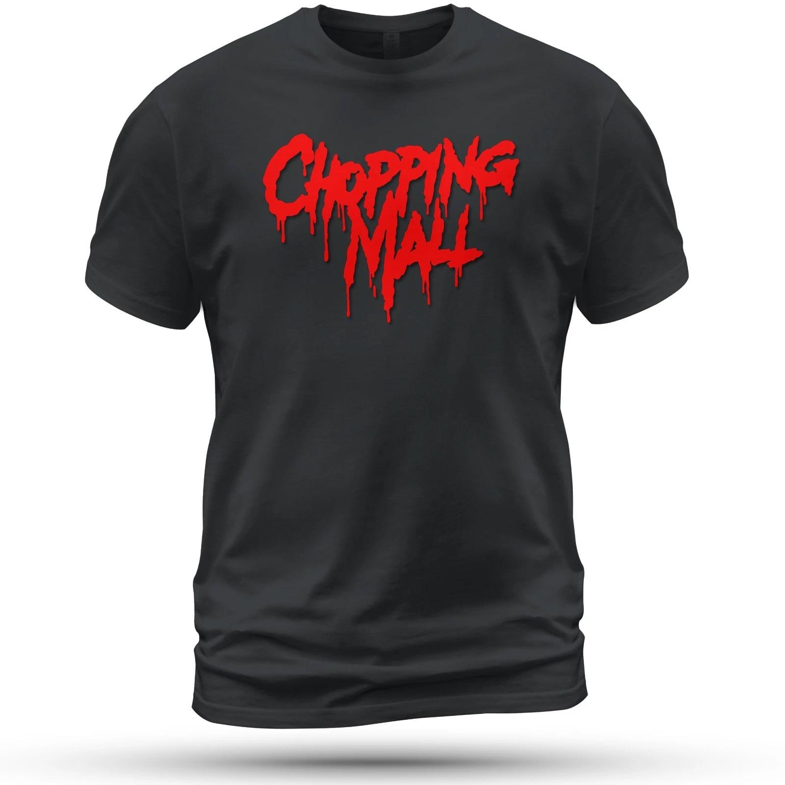 Chopping Mall Horror Movie Logo T-Shirt Funny Size S-5XL Made in USA 2XL