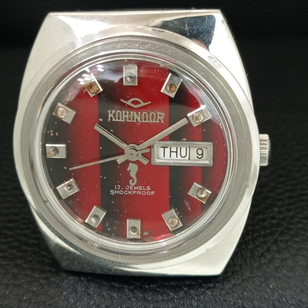 VINTAGE KOHINOOR HAND-WINDING INDIAN MENS ORIGINAL DIAL WATCH A706022-1
