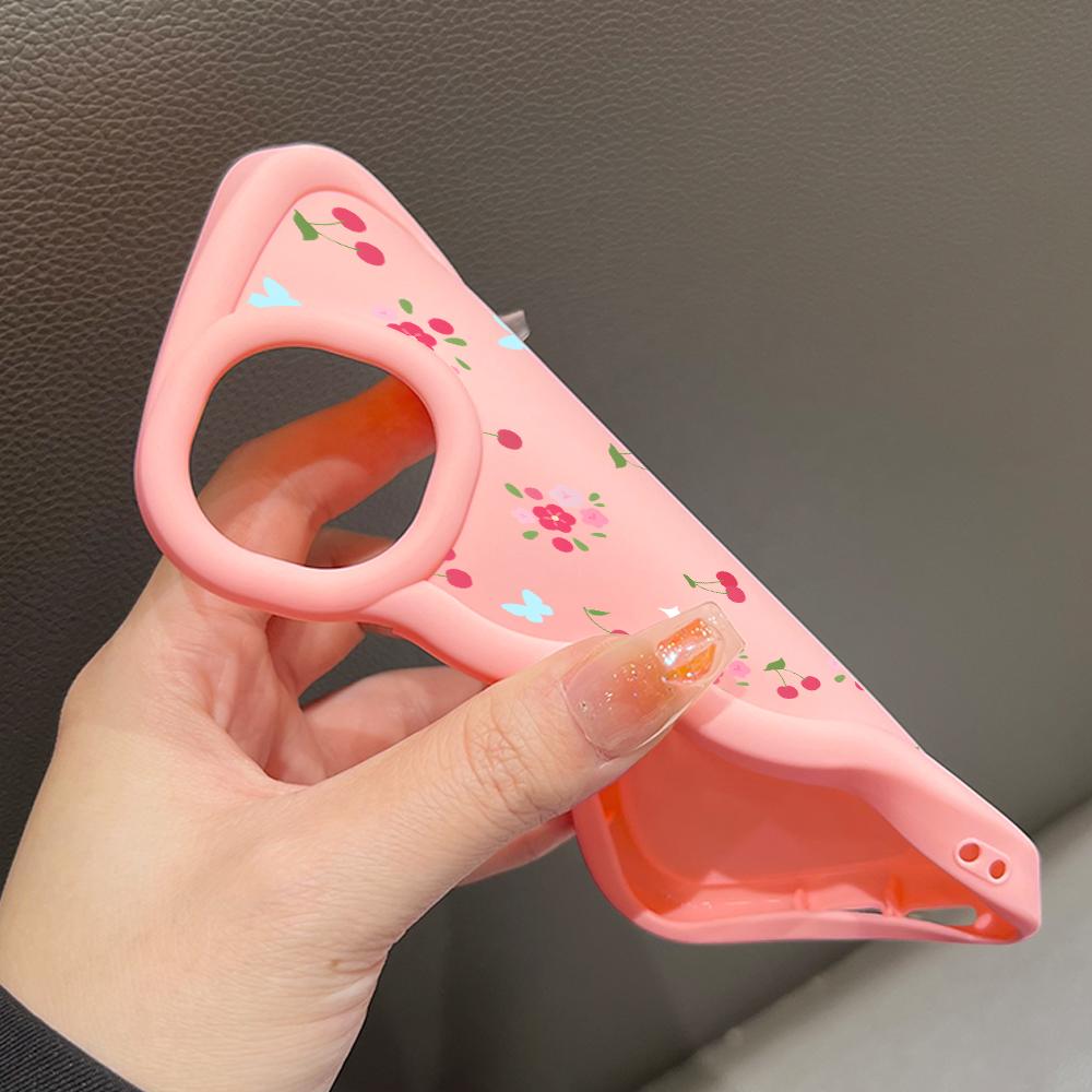 Big Wave Edge Soft silikonový materiál Macaron Pouzdro na telefon Nárazuvzdorné ochranné gumové pouzdro pro iPhone Samsung Huawei Honor Xiaomi Redmi OnePlus Moto