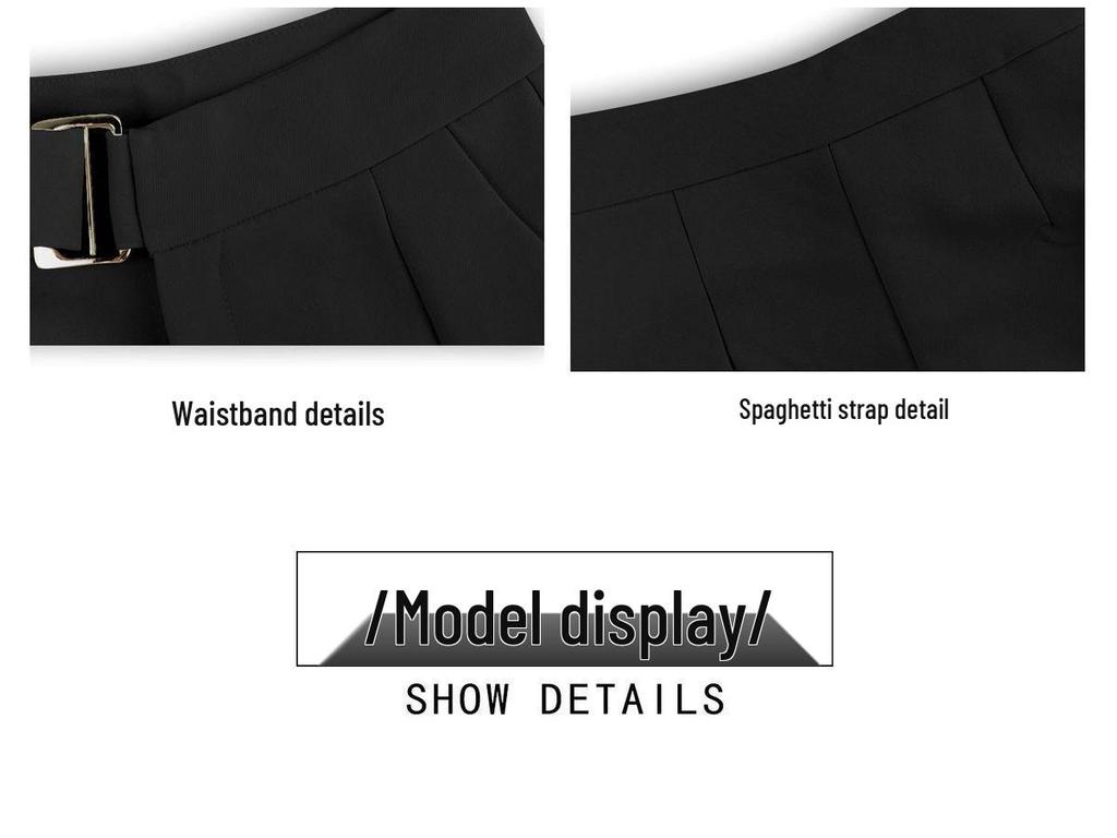 2026 Summer Women's Korean Style Slimming Outerwear Suit: High-Waisted Bootcut Wide-Leg Pants & Versatile Casual Shorts