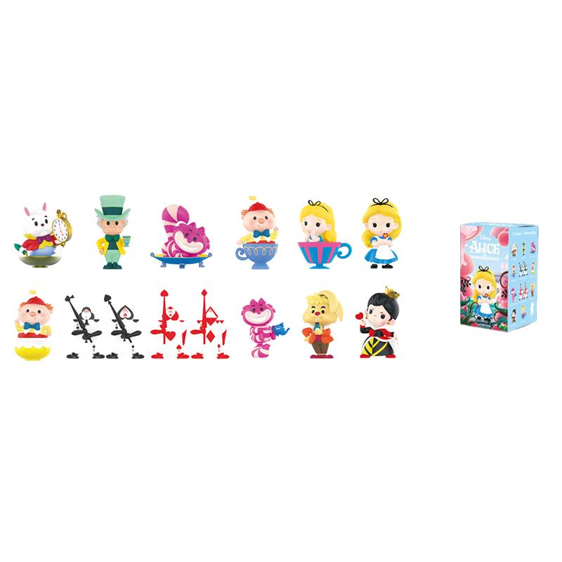 

New POP MART Alice Disney Alice s Adventures In Wonderland Collection Mystery Boxes Single Mystery Box/Full Box 12 Pcs 6941448614845 Single Blind Box