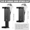 Garage Door Opener Clip Universal Car Garage Remote Visor Clip Compatible With Liftmaster, Sears And Chamberlain