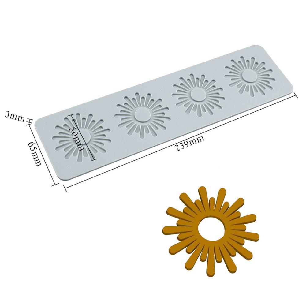 

Silicone World Various Shapes Cake Lace Silicone Mold Leaves Geometric Flower Cake Border Decoration Lace Molds Baking Tools