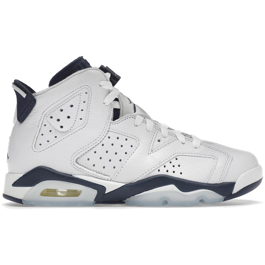 

Новые Jordan Air Jordan 6 Retro Кожаные Удобные Прочные Средние GS Баскетбольные Кроссовки 384665-141 36.5