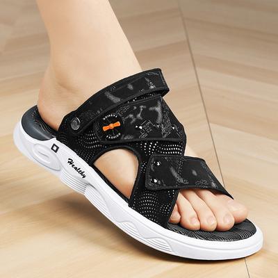Men's Shoes Sandals Slippers Dual-purpose 2024 New Summer Cool Beach Shoes Casual Versatile Open-toed Cool Slippers Popular
