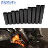 Universal Motorcycle 160mm-260mm Carbon Fiber Front Shock Absorber Protective Cover For KTM Honda Yamaha Kawasaki Suzuki Etc