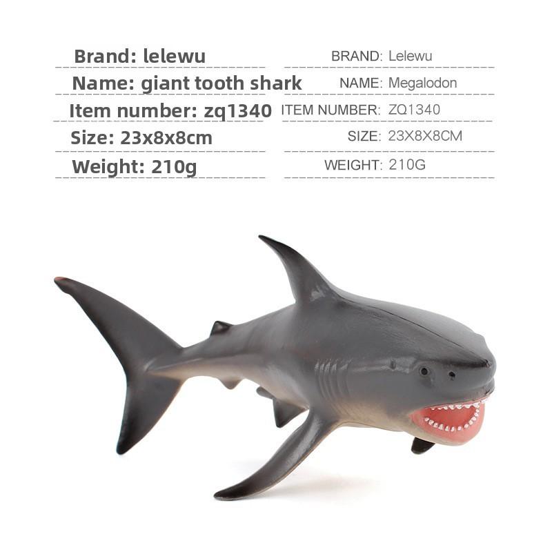 Realistic Shark And Whale Aquarium Marine Animal Pvc Models For Play Cognitive
