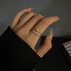 Inspired Fashionable Korean Zircon Ring Set With Multiple Color Options For Women Modern