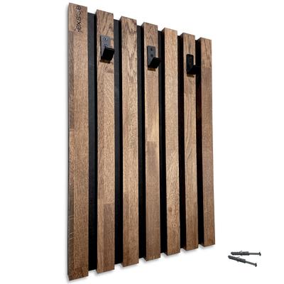 Lamele Wall Clothes Hanger 40cm Brown