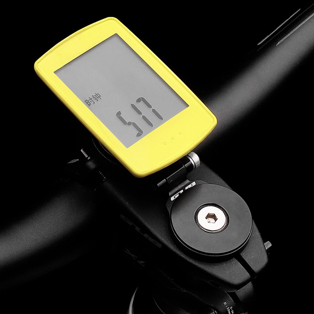 Bike Computer Stem Mount Adjustable Cycling Stem Mount Replacement for Garmin Wahoo Bryton Cateye