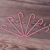 Festive Candy Colorful Cane Christmas Tree Ornaments Set Of Six For Cheer Holiday