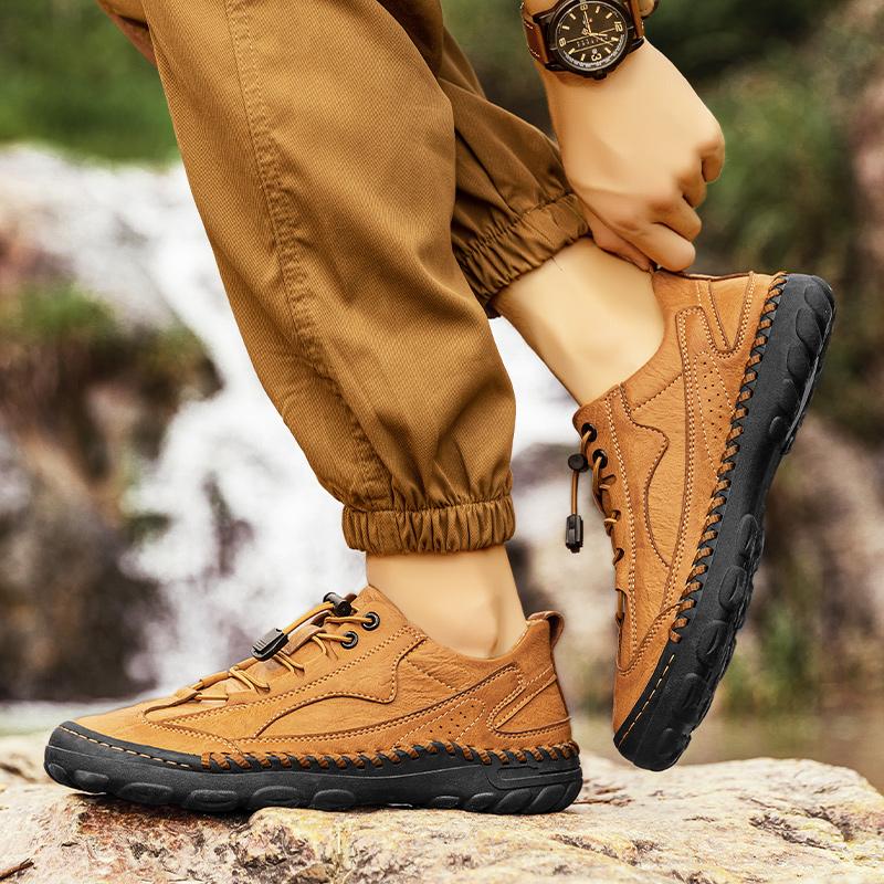 Handmade Mens Slip on Driving Shoes New Stylish Mens All-match Sneakers Classic Men Casual Footwear Outdoor Male Walking Shoes