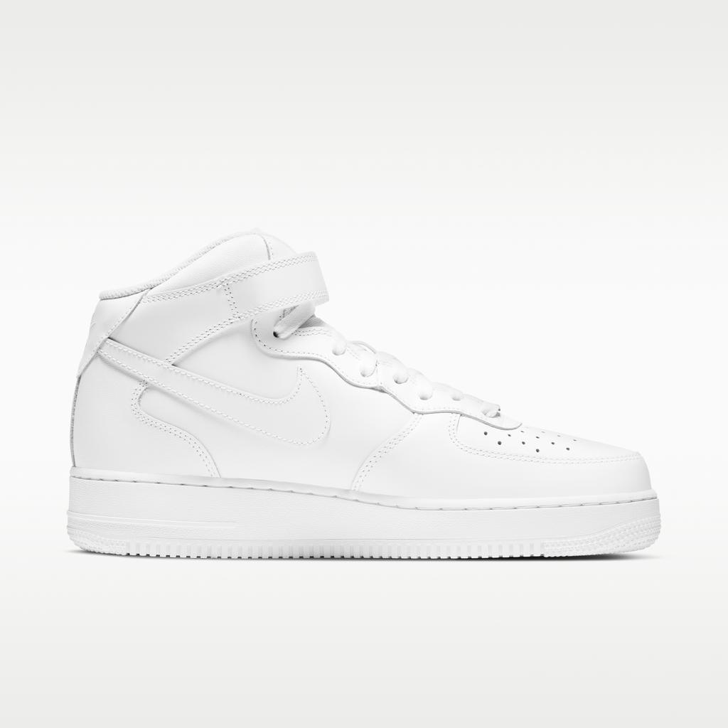 Nike Air Force 1 Mid '07 'Triple White' pour homme