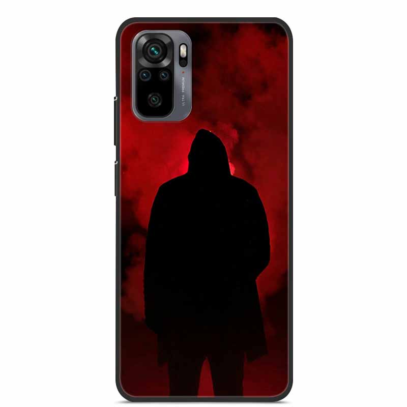 Dla Xiaomi Redmi Note 10S Case silikonowa tylna okładka etui na telefony dla Xiaomi Redmi Note10T 2021 miękki futerał uwaga 10S 10T 10 T S Coque