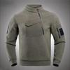 Erkek Kış Taktik Polar Askeri Üstler Kaliteli Kalınlaştırılmış Sıcak Rüzgar Geçirmez Açık Hava Yürüyüş Günlük Sweatshirtler Erkek