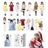 Created Imagine Magnetic Dress Up Dolls Magnet Clothes Girls Princess Stickers  Birthday Gift