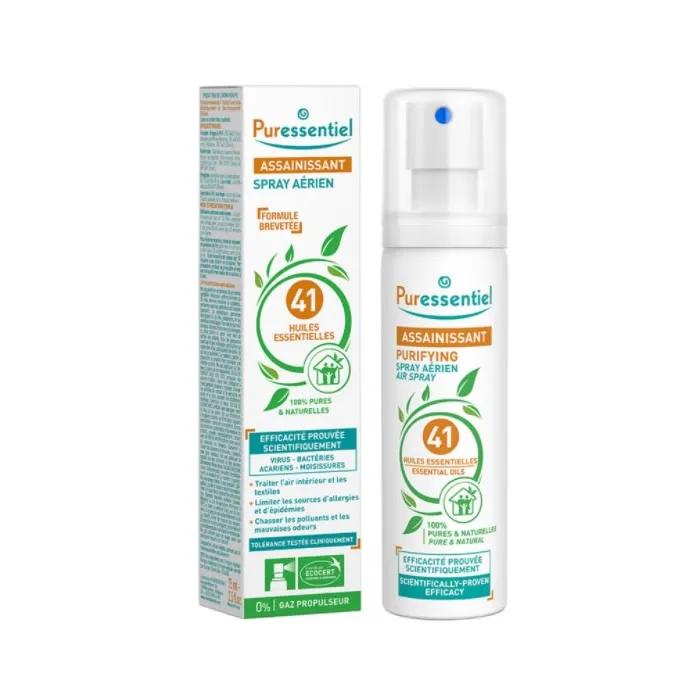 Puressentiel Rengörande Spray 41 Eteriska Oljor 75ml