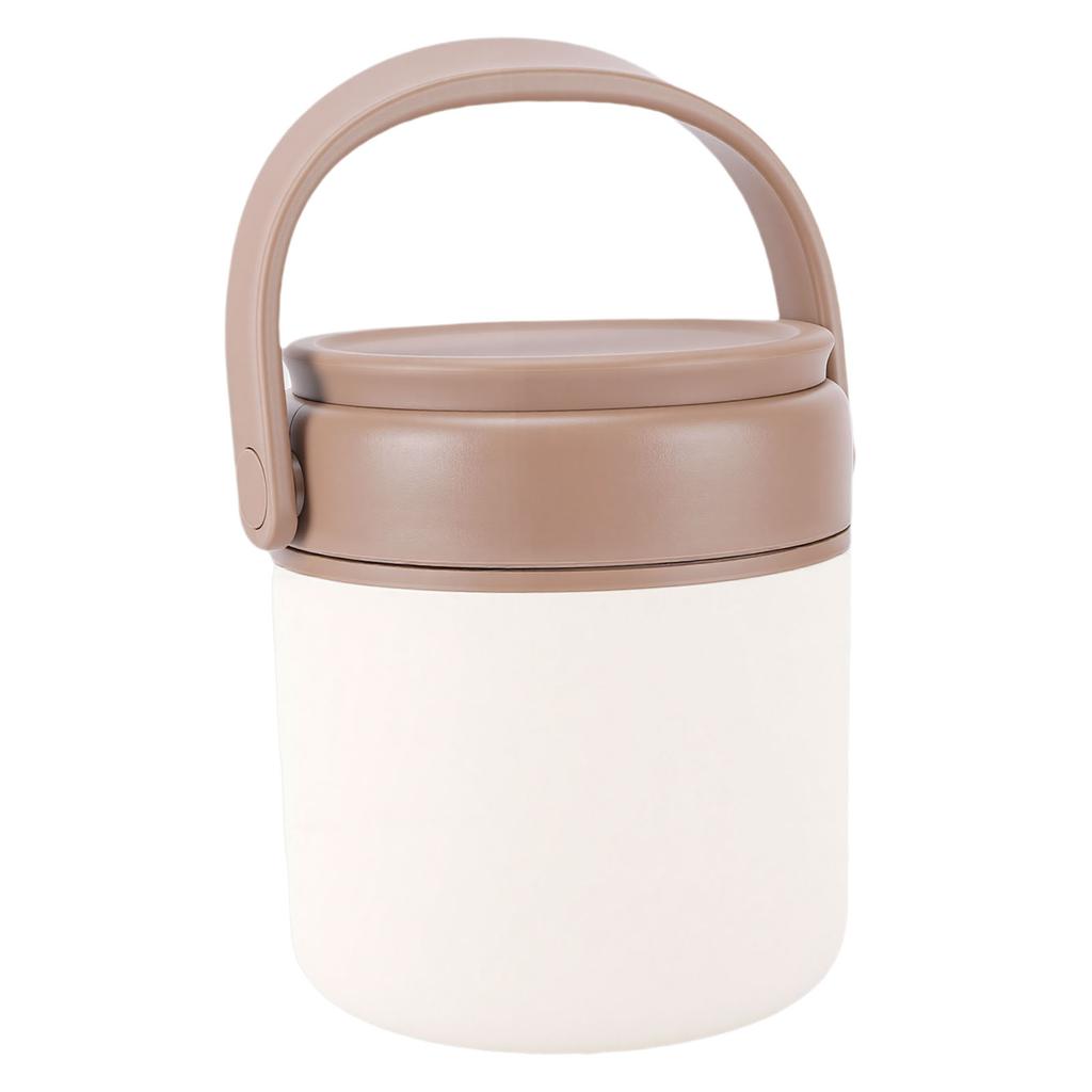 Insulated Soup Cup Stainless Steel Foldable Handle Portable   Food Storage Container for School
