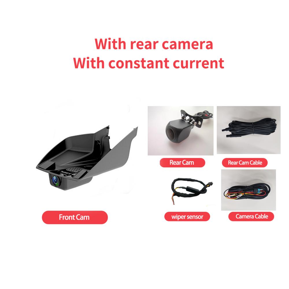 4k Car Video DVR for Ford Mondeo MK4 Fusion 2013~2025 2014 Driving Recorder Front Rear Dash Camera Night Vision HD Accessories