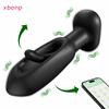 Bluetooth App Patting Anal Plug Vibrator Wireless Butt Plug Male Prostate Massager Anal Trainer Sex Toys For Women Men Adult