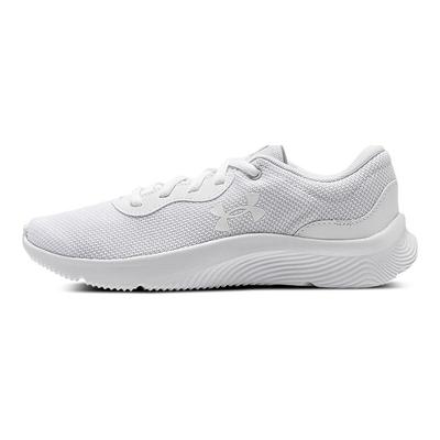 Mojo 2 Fabric Synthetic Leather Comfortable Everyday Solid Low-Top Lifestyle Sneakers Women Sneakers White 3024131-104