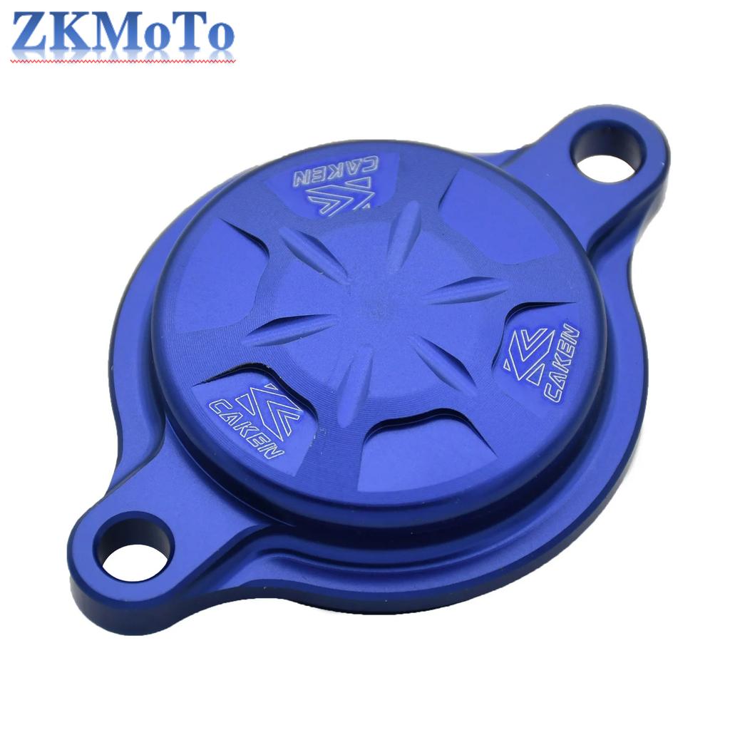 CNC Aluminum Billet Oil Filteer Covers For Yamaha YZ250F YZ450F YZ250FX YZ450FX WR250F WR450F YZ WR 250F 450F 250 450 2014-2021