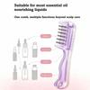 Multi-Function Mini Portable Head Applicator Anti-Frizz Massage Guide Liquid Comb  Gift