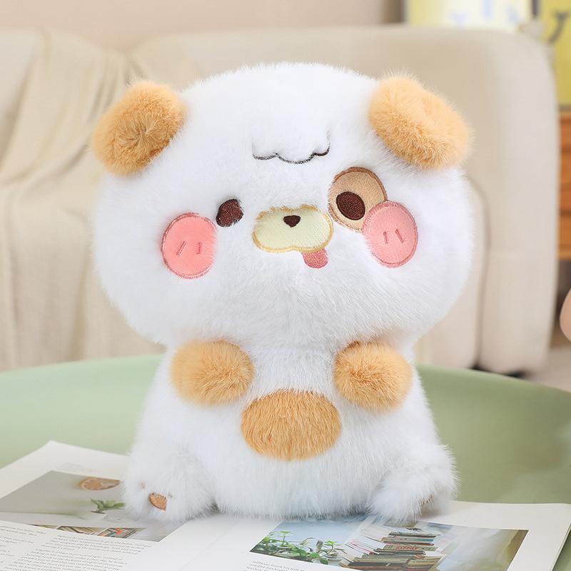 Cute animal cute pet doll series plush toy boutique seven-inch grab machine doll sleeping pillow soothing doll