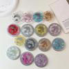 Rhinestone Dolphin Heart Mirror Magnetic Phone Holder - Trendy Desktop Stand for Watching Drama