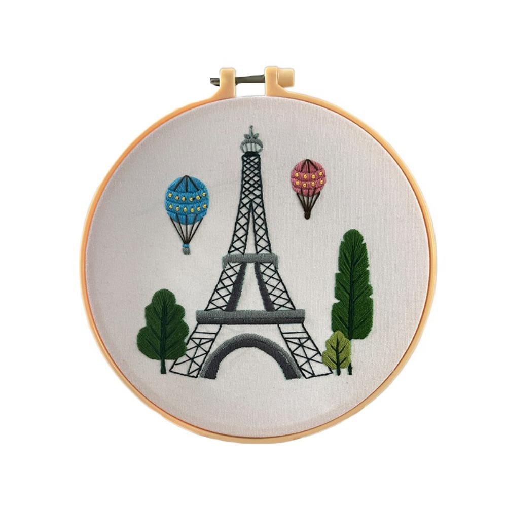 

Красочный набор для вышивки крестом Набор для вышивки своими руками Швейные принадлежности Набор для вышивки цветов для начинающих Style 7