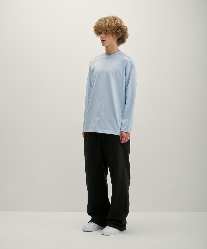 GNOK Daily Long Sleeve T-Shirt [Sky Blue]