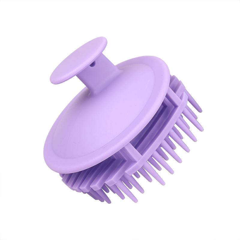 1pc scalp massage shampoo brushes,soft silicone bristles, exfoliating ventilated hair brush For Hair Accessories