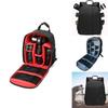 Photography Backpack With Anti Splashing Water Nylon Material For Dslr Cameras And Travel Use