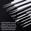 Xiaomi Acne Needle Blackhead Cell Clip Suit Double-Headed Acne Needle Acne Acne Removal Needle Tweezers Precision Acne Clip Acne Tool