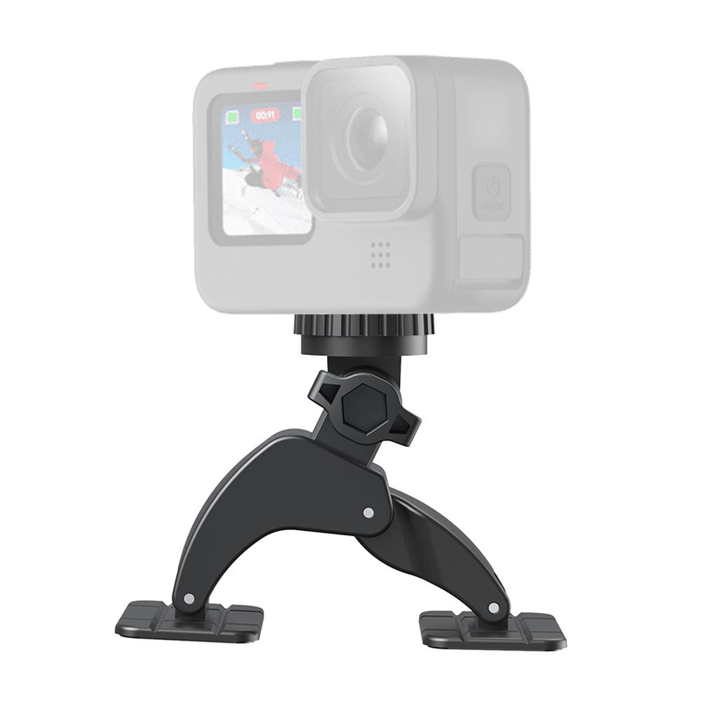 Car Mounted Magnetic Phone Holder Car Fixed Base Shooting Bracket For GoPro Sports Camera M9J8