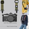 Camera Strap Quick Release Lightweight and Durable Metal Swivel Easy To Use Adjustable Length for SLR Compact Unisex [KODAK] Multi-Purpose (Black) -