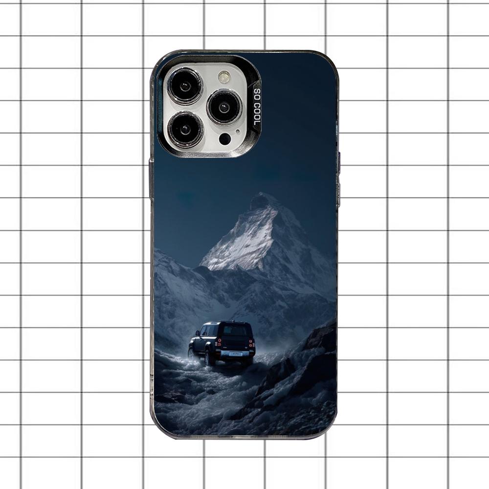 R-Range Roveres Sport Car Phone Case For iPhone 16,15,14,13,12,11,8,7,Pro,Max,Plus,Mini,XS,SE Anti Fall Black Matte Hard iphone14plus