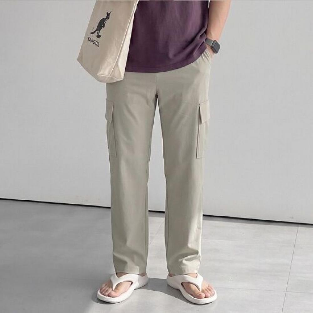 Onl Men Cargo Refrigerator Pants Wide Pants Tapered Fit