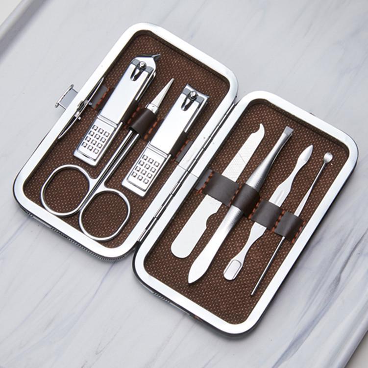 7-Piece Stainless Steel Manicure & Nail Clipper Set