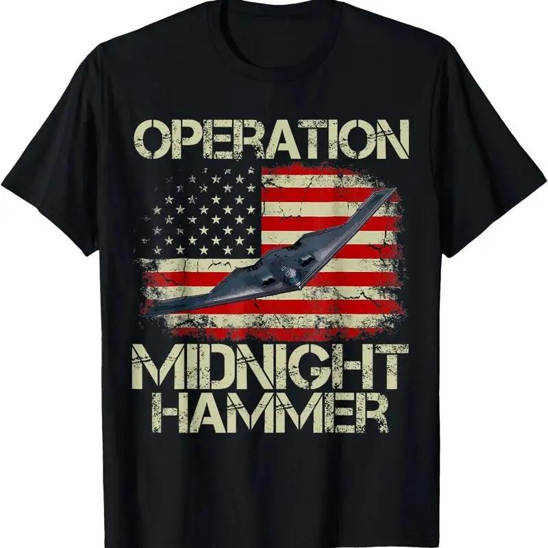 Midnight Hammer B 2 Stealth Jet T Shirt Operation S разноцветный