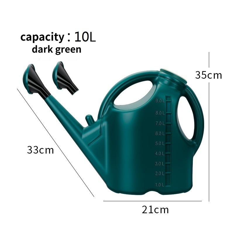 Large Thiened 5L Plastic Long Mouth Watering Can Gardening Household Flower Sprang Hose Garden Tool Flower Bed Sprayer