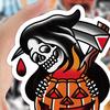 50Pcs Halloween Cartoon Stickers Various Pumpkin Witch Skull Ghost Funny Decals Waterproof PVC Adhesive Halloween DIY Decoration Stickers for