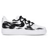 Nike Air Force 1 Slip Resistant, Abrasion Resistant, Lightweight Low Top Skateboard Shoes Men's Black White CW2288-111(Team18-)